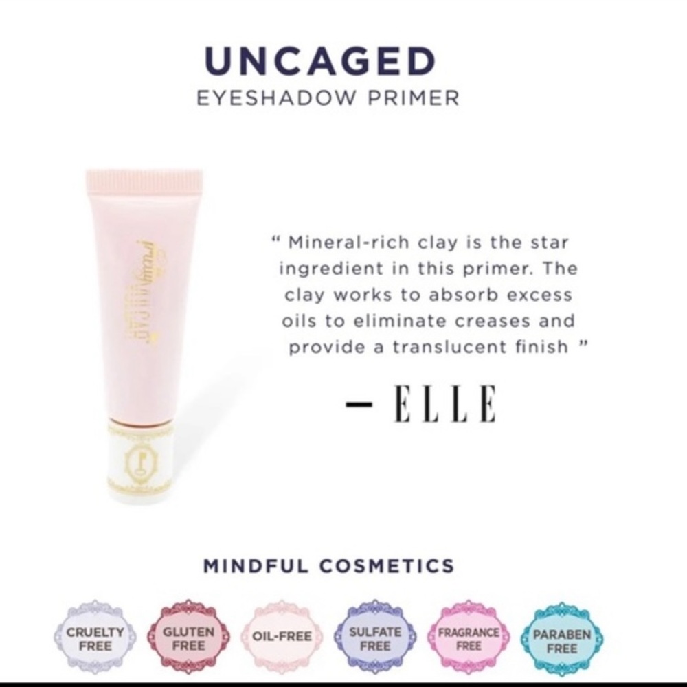 Pretty Vulgar Uncaged Eyeshadow Primer ➰